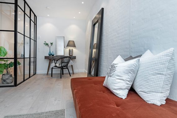 Boligstylingen viser mulighederne for en oplagt udnyttelse af boligens kvadratmeter.