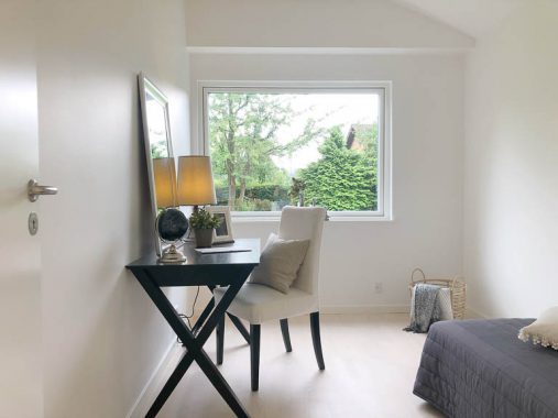 Boligstylingen i denne villa i Storkøbenhavn inspirerer til at tænke i hvert rums oplagte aktiviteter.