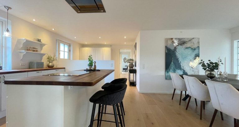 Luksuriøs boligstyling ved boligsalg – her en dLux Styling fra InBoligStyling